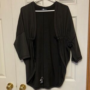 The North Face Black Open Cardigan
